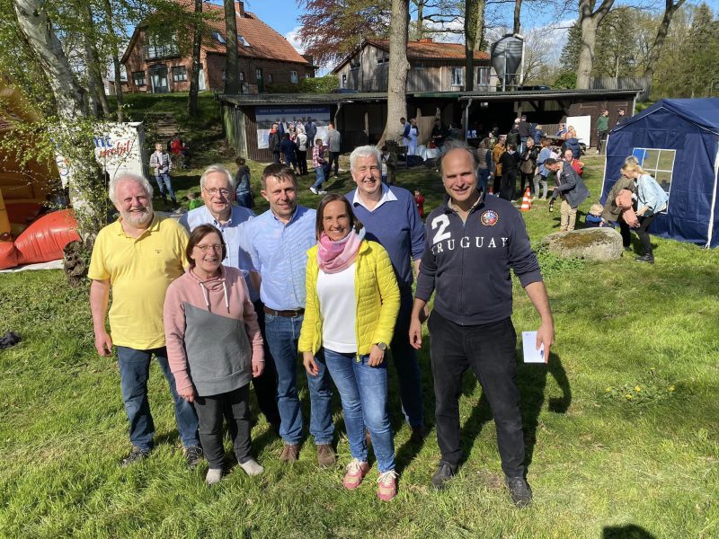 entspannte Gemütlichkeit beim Familienfest der AWG